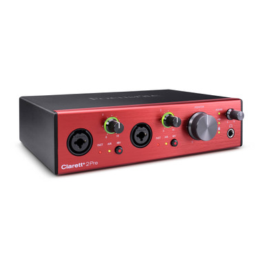 Focusrite Clarett+ 2Pre Left