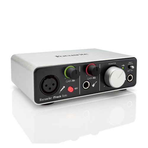 Focusrite iTrack Solo - Refurbished Left