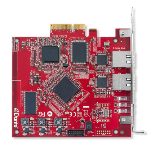 Focusrite RedNet PCIeR front top