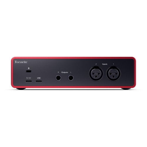 Focusrite Scarlett 2i2 4th Generation Back
