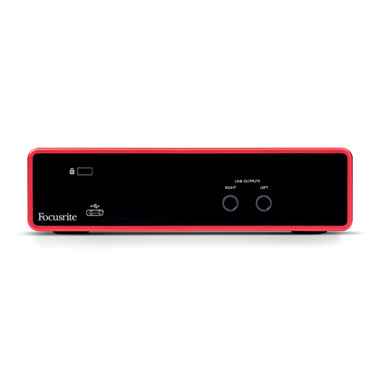 Focusrite Scarlett 2i2 Back