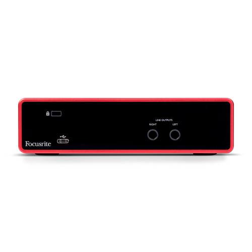 Focusrite Scarlett 2i2 Back