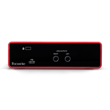 Focusrite Scarlett Solo Back