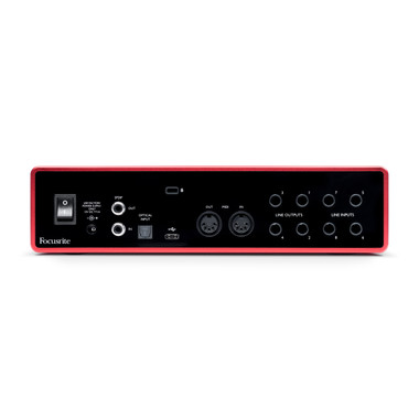 Focusrite Scarlett 18i8 Back