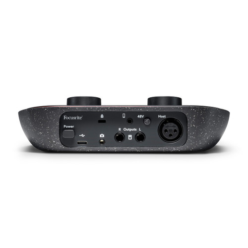 Focusrite Vocaster One Back - Refurbished