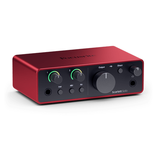 Focusrite Scarlett Solo Studio 4th Generation Audio Interface