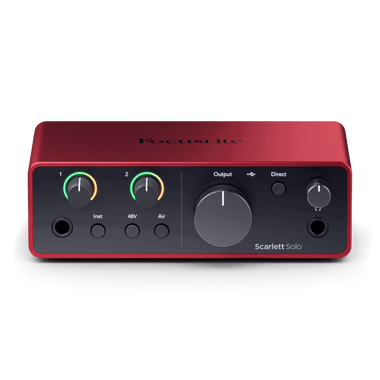 Focusrite Scarlett Solo 4th Generation Top